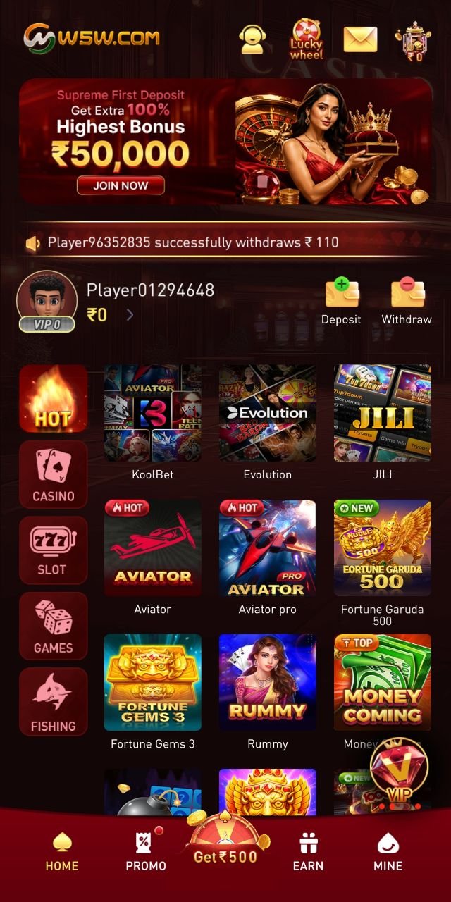 W5W App mobile information